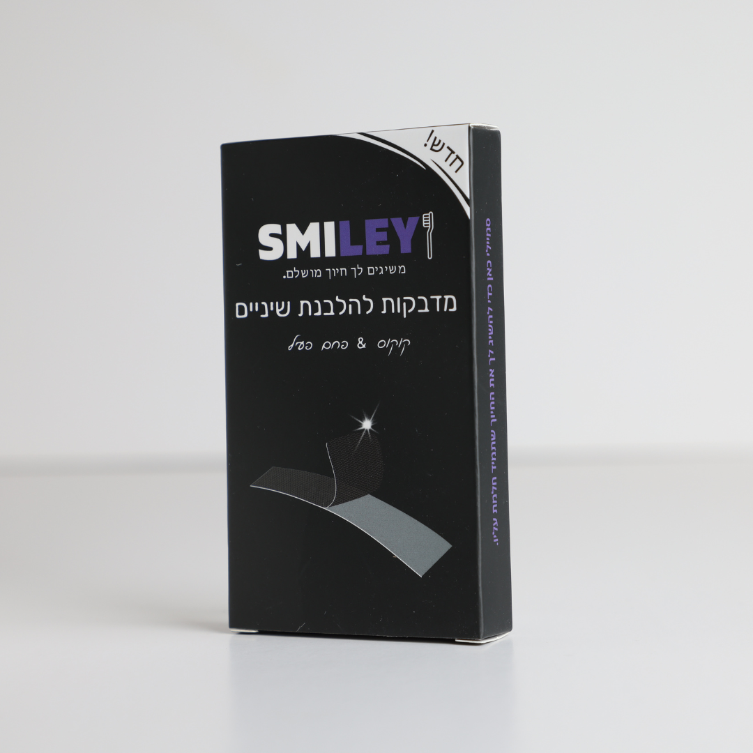 SmileySTRAPS™ - רצועות להלבנת שיניים