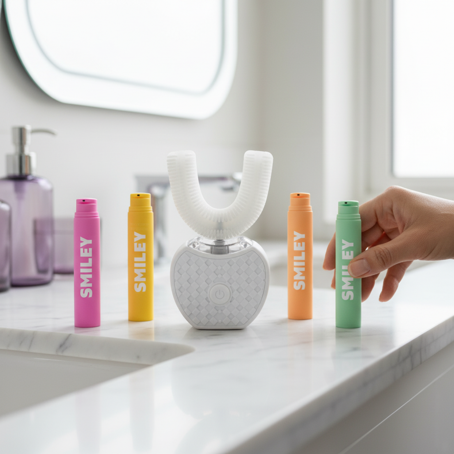 SmileyBrushPRO™ - מברשת חשמלית מקצועית