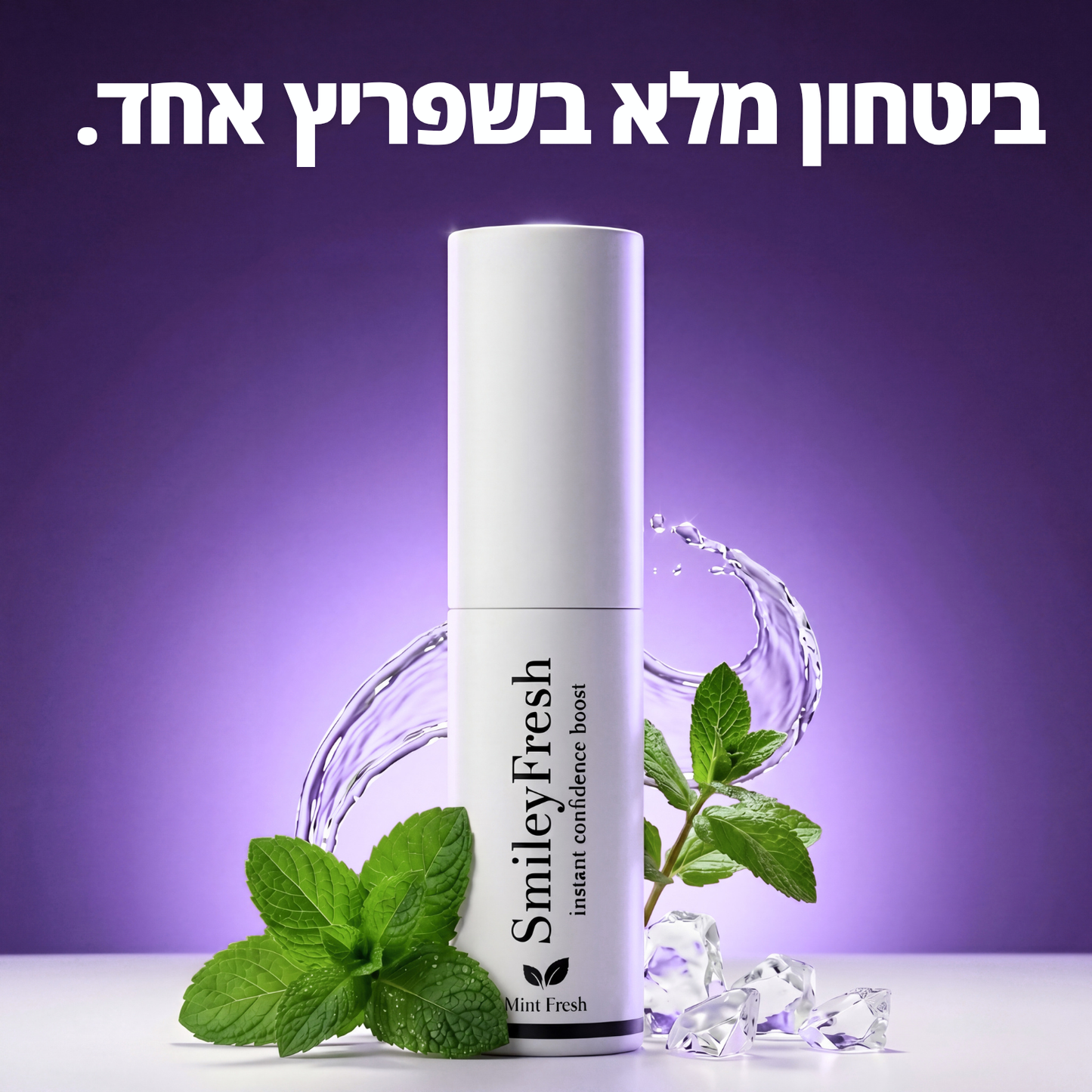 SmileyFresh - ספריי טבעי לריח מושלם